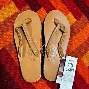 Rainbow Sandals Flirty Braidy Flip flops